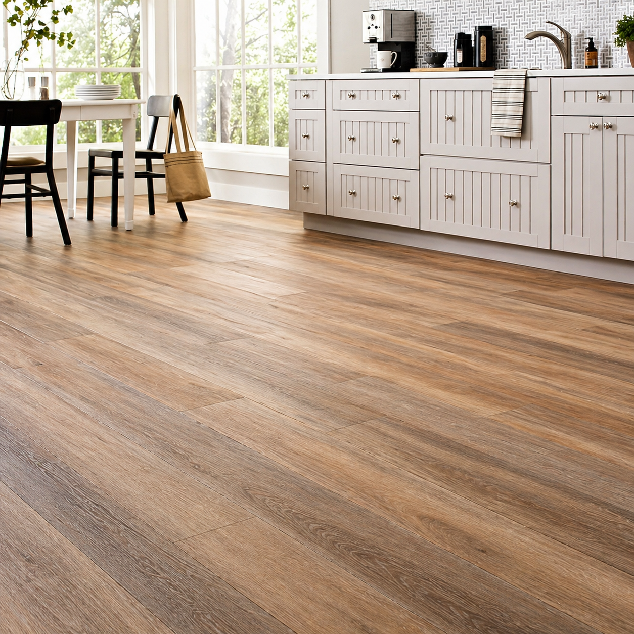 Tile flooring installation by Golden Level