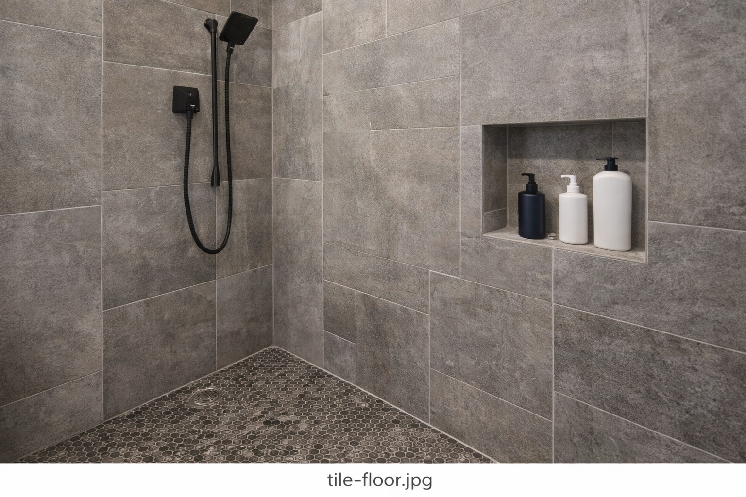 Bathroom remodel and shower tile by Golden Level
